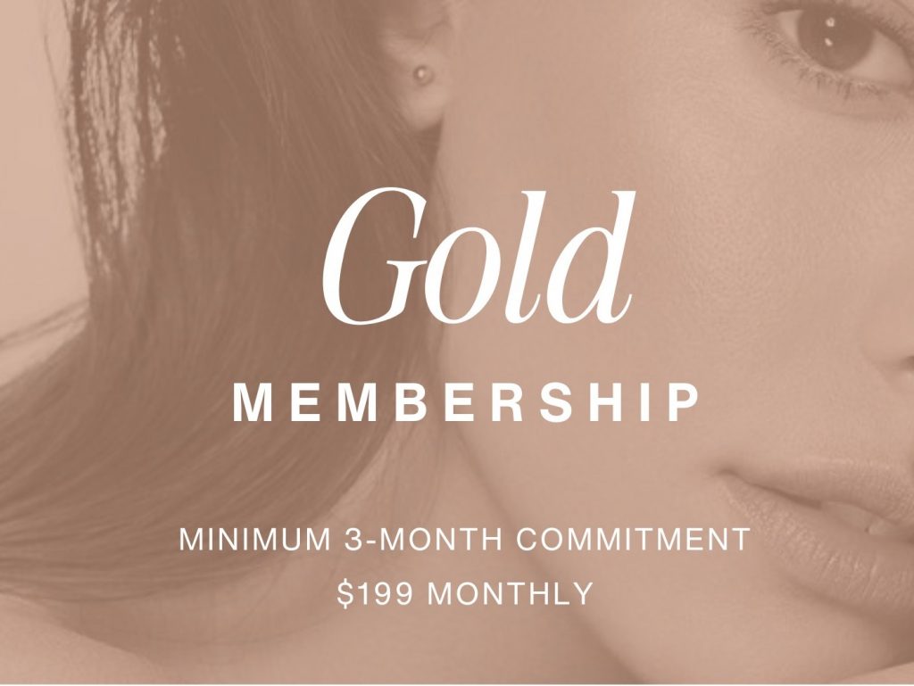 Gold membership ad, $199 monthly, 3-month minimum.