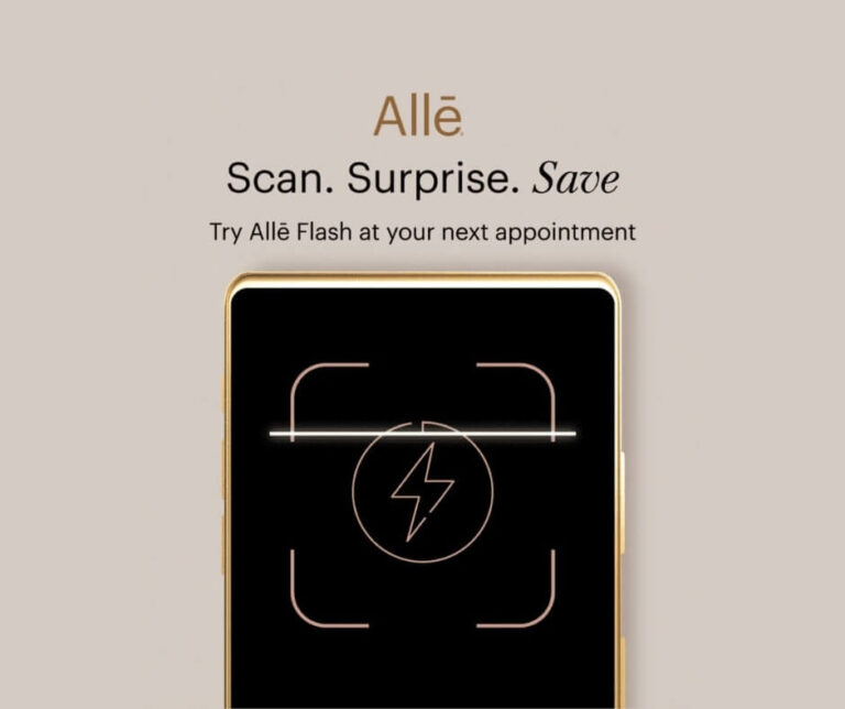 Allē Flash savings for appointments.