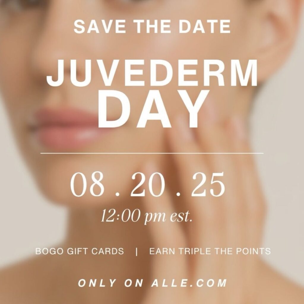 Juvederm Day event on August 20, 2025.
