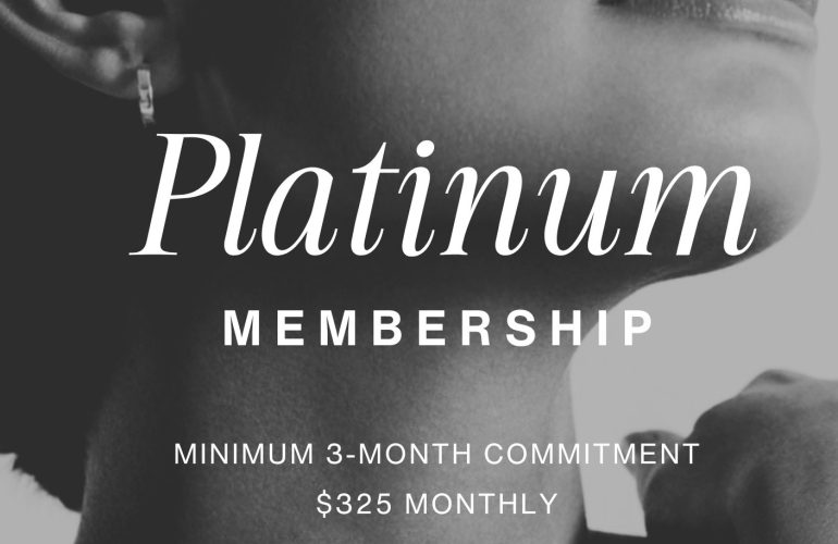 Platinum membership offer, starts at $325 monthly.