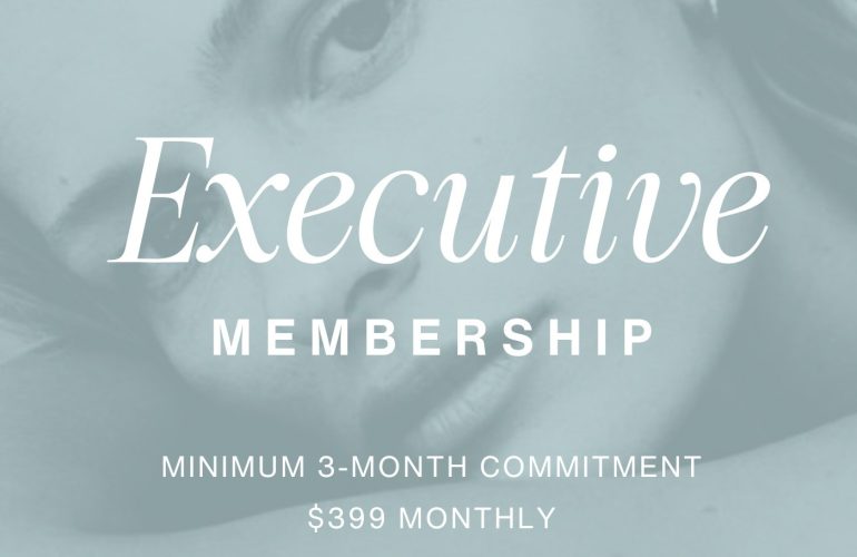 Executive membership, $399 monthly, 3-month commitment